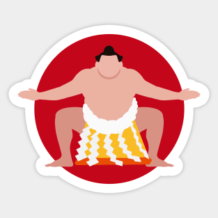 sumo wrestler Sticker